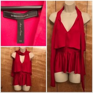 NWOT - BCBGMAXAZRIA Top - XSMALL - Beautiful Top!!